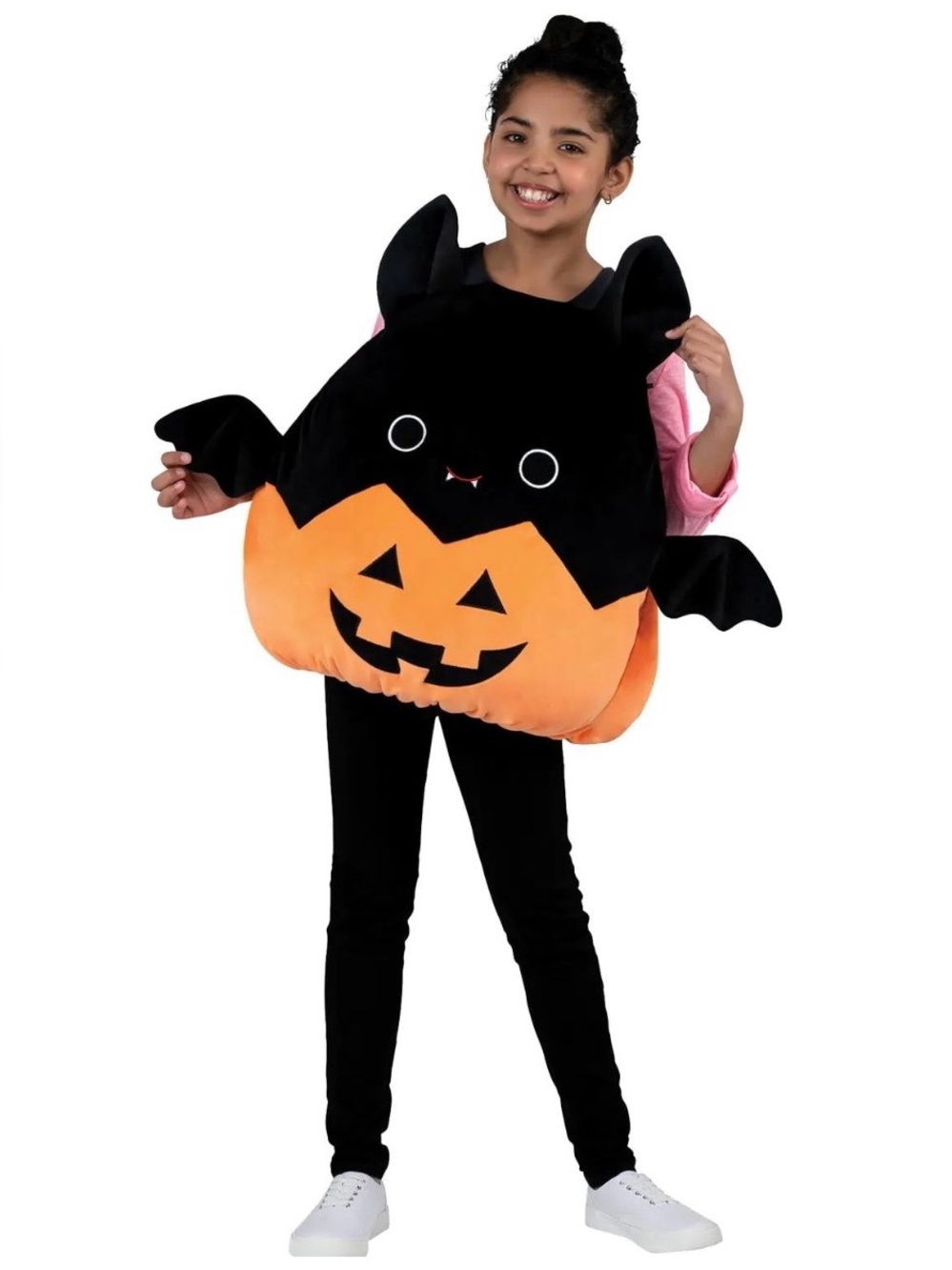 Squishmallow Emily Bat Pumpkin Halloween Costume 6+